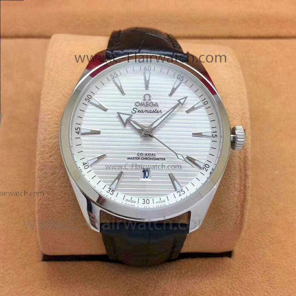 Low Price Omega Seamaster Aqua Terra SS White Face Copy